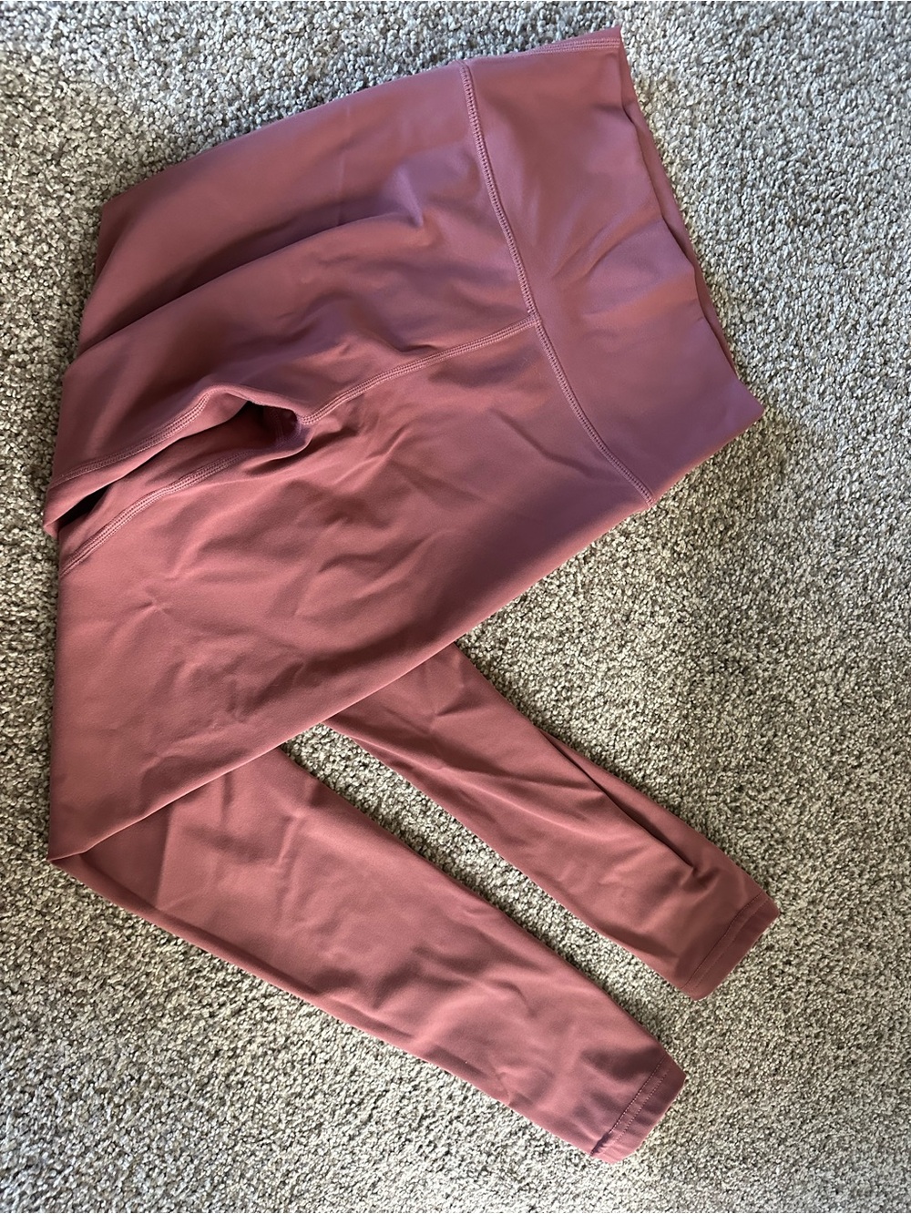 Daily Drills Kids High-Rise Leggings - Mauve Pink